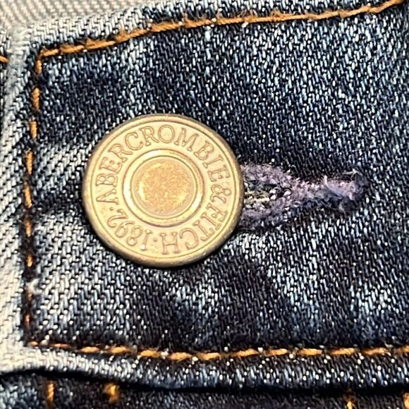 Abercrombie & Fitch Jeans Shorts Cutoffs 34 - Picture 6 of 10